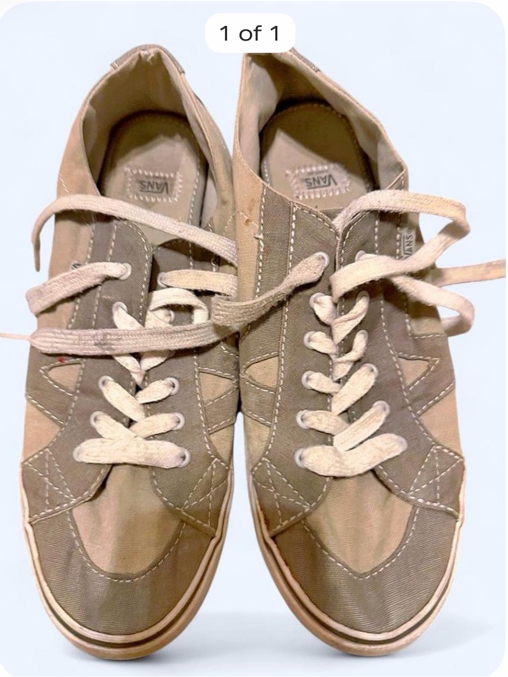 Vans Women's Canvas Lace-Up Sneakers